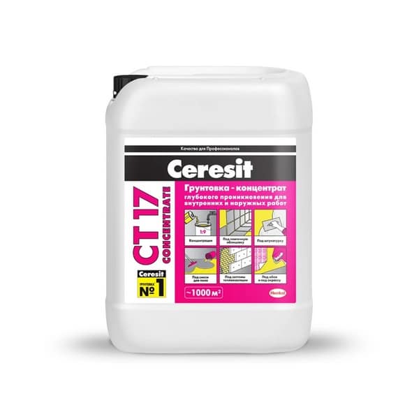 Церезит Грунтовка Концентрат 5л